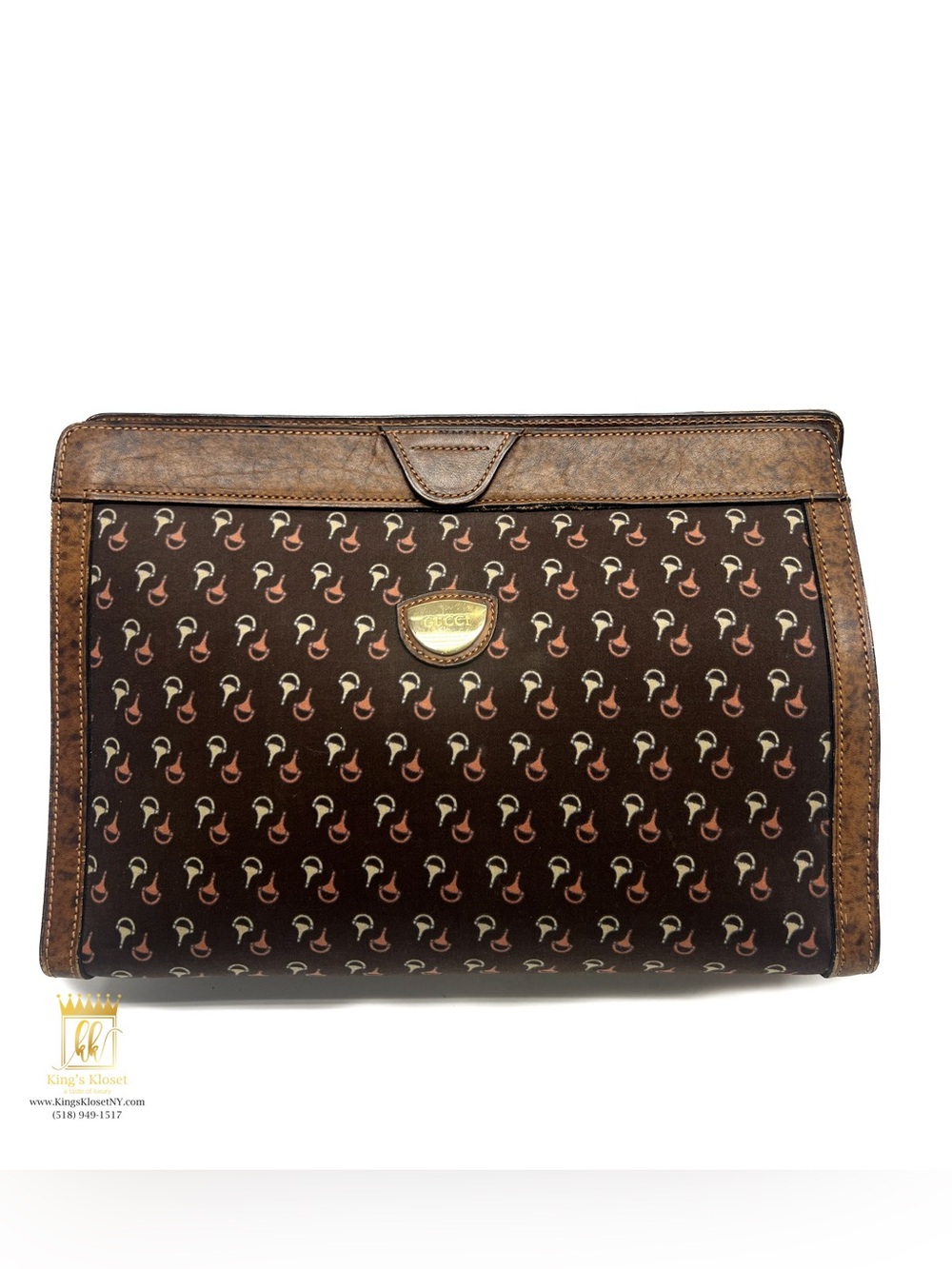 Gucci horsebit vintage Pouch